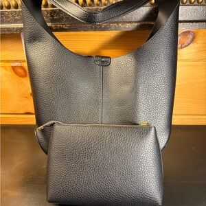 Elegant Black Tote Bag